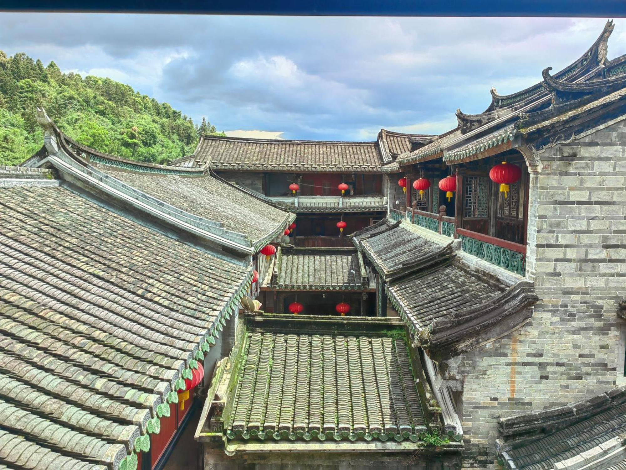 Tulou Fuyulou Changdi Inn Yongding Exteriér fotografie