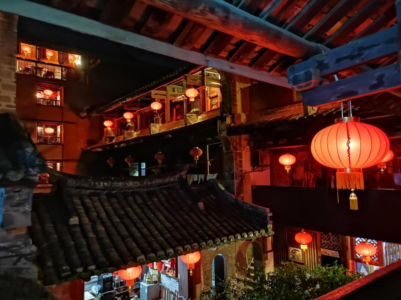 Tulou Fuyulou Changdi Inn Yongding Exteriér fotografie