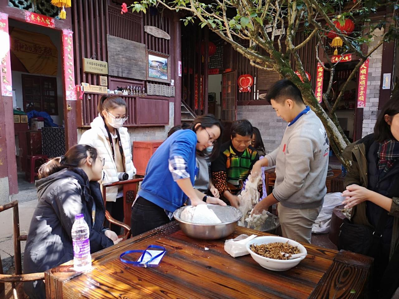 Tulou Fuyulou Changdi Inn Yongding Exteriér fotografie