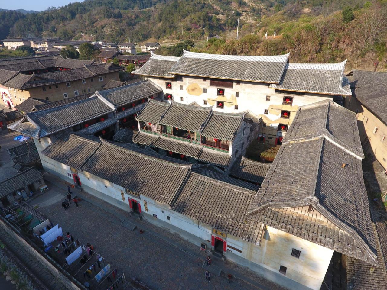 Tulou Fuyulou Changdi Inn Yongding Exteriér fotografie