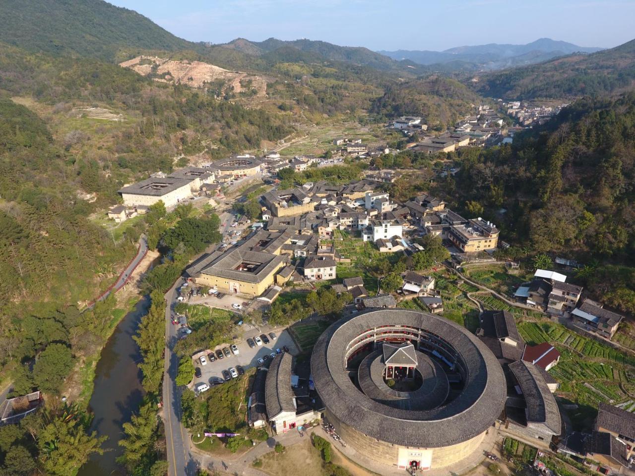 Tulou Fuyulou Changdi Inn Yongding Exteriér fotografie
